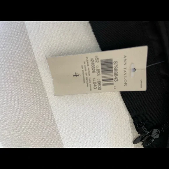 NWT Ann Taylor Bronze Metallic
Leopard Print Skirt Straight Day to
Night Size 4 - Picture 5 of 11